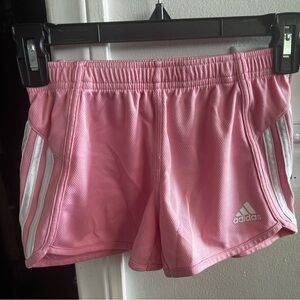 Girls Pink Adidas Shorts - XS (6, 6x)